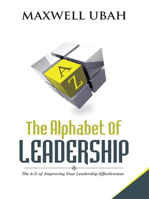 cover image of The Alphabet of Leadership